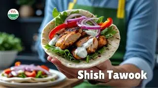 Ramadan Special Easy Chicken Shish Tawook Wrap || Iftar Treat || Lebanese Shish Tawook