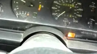 Thunderbird turbo coupe 2.3 1987 acceleration 1