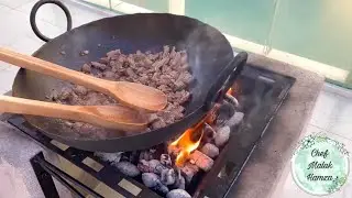 فيديو جديد بجديد رح يعجبكم 😍 صاجيه اللحم على الفحم الشهييية