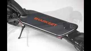 SHARKSET RS1 electric scooter 48V-20,8Ah - Dual motor 2x1200W, trailer.