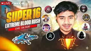 Extreme Blood Rush || FT - LOUD XT  PAK AIMBOTS AURA ||SUPER 16 DAY 18 | sponsored by - @killassyyy​