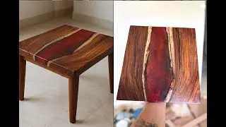 Making a Luxury Epoxy Resin Table | Unique Handmade Furniture Design