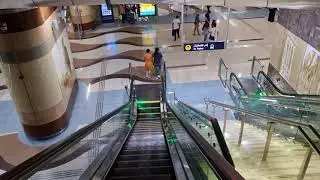 Dubai UAE Metro Ride: Explore UNION and BURJUMAN, the two most busiest Interchange Metro Stations