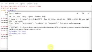 Create Multiple Objects of Python Class