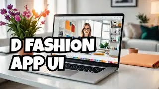 Fashionista Pro - 3D Fashion & Beauty App | Complete UI Design with HTML/CSS/JS