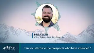 ADVISOR PERSPECTIVE: What's different about Peak Pro's seminar program
