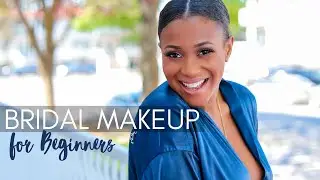 HOW TO DO YOUR OWN WEDDING MAKEUP 💍 | WEDDING MAKEUP FOR DARK SKIN WOMEN