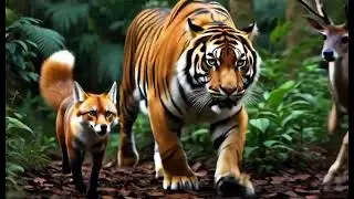  Short story of the tiger and the fox | Bengali moral story
