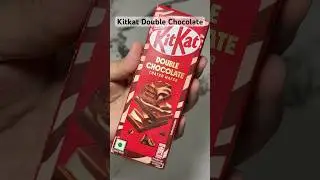 kitkat double chocolate coated wafer review |#shorts #youtubeshorts #kitkat