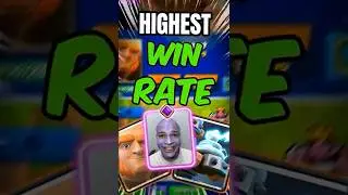 Самый высокий процент выигрышей в Clash Royale! #clashroyale #gaming #supercell