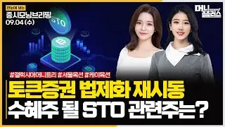 토큰증권 법제화 재시동ㅣ수혜주 될 STO 관련주는?ㅣ#STO #토큰증권 #가상자산 주목!ㅣ[#모닝브리핑]ㅣ한국경제TVㅣ머니플러스