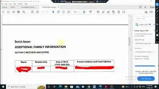 How to complete IMM 5406 E Additional Family Information form Canada HOW TO ATTACH ADDITIONAL SHEET
