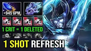 UNLIMITED SKILL REFRESH 1 Shot Crit PA 100% Full Aghanim Effect Rampage Dota 2