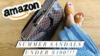 Affordable Summer Sandals for Under $100 Available on Amazon! 👍