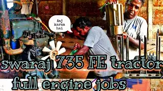 swaraj 735 FE tractor 🚜 full engine 🚜 job swaraj 735 FE