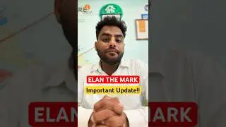 Elan The Mark 106 Commercial update #dwarkaexpressway #gurgaon #shortvideos #shortsfeed #realestate