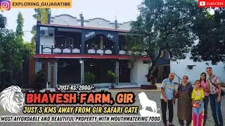 Bhavesh Farm, Sasan Gir | Best place to stay in Sasan Gir | Best Food in Sasan Gir| Stay near Safari