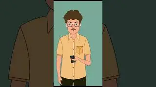 Perspective: A Bengali eccentric father😶 | Amusing moment | #edy #2danimationbangla #funny #cartoon#