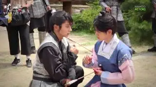Behind the scenes Moon Lovers: Scarlet heart ryeo (So killed Eun)