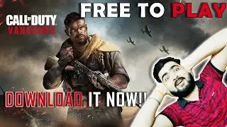 Call of Duty Vanguard is FREE TO PLAY Right Now!! | How to download COD Vanguard for Free on PC
