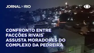 Guerra entre fac&ccedil;&otilde;es rivais assusta moradores do Complexo da Pedreira