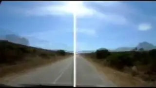 Ballade avec une caméra embarquée en Voiture de Propriano à la plage de Capu Laurosu en Corse