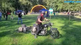 Zlot motocykli w Dydni 2025. WSK 125 z pav 40 | retro2oo.com