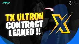 😍Good News on BGMI & PUBG | Ultron TX Contract Leaked 🤣 | Sparky