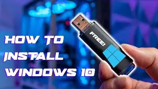 Установите Windows 10 БЕСПЛАТНО с USB-накопителя! (Полное пошаговое руководство в 2021 году)