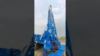 Truck Mounted Water Well Drilling Rig, Borewell Machine, 2000 Feet drilling rig #rig #borewell #dth
