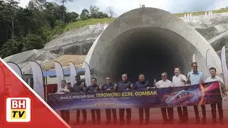 ECRL: Penembusan Terowong Gombak selesai sebulan awal