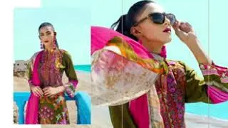 Pukhraj Designer Embroidered Collection Preview | Embroidered Lawn Suits With Soft Chiffon Dupatta
