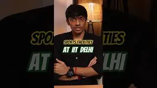 Sports Facilities at IIT Delhi  😲 2025 ! #sports #iitdelhi #iitmotivation #shorts