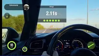 Golf 7 R stage 2 Revo. 0-100, 402m, 100-200