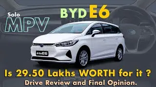 Is 29.50 LAKHS WORTH for it ? BYD E6 Drive review & Final Opinion #arautomotives