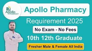 apollo pharmacy jobs for freshers | apollo pharmacy job vacancy | apollo pharmacy job apply