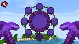 I Transformed a Nether Portal in Survival Minecraft