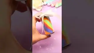 DIY Easy Gift Idea 🌈Colorful Jar for Room Decor / Very Easy Craft Idea #roomdecor #giftidea