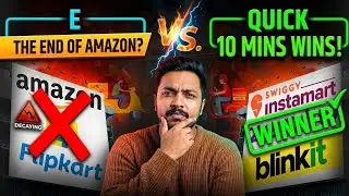 Ecommerce vs Quick commerce | Online Market का असली King कौन ? 