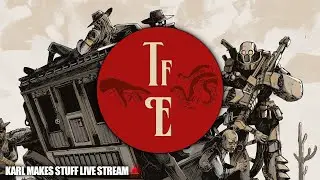 Karl Makes Stuff Livestream with Peter Lange (@TalesFromElsewhereGames)