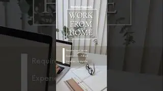 Work from home 🏡😄 #growth #joinus #urgentrequirement #youtubeshorts #webtechsquads