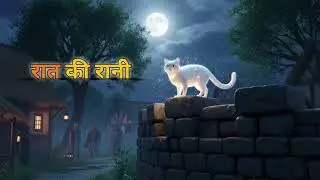 CHANDNI||RAAT KI RANI || A MAGICAL CAT GETS THIEF CAUGHT || AI STORIES HINDI #catstoryvideo #aistory