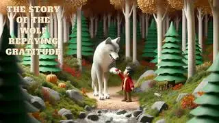 The story of the wolf repaying gratitude