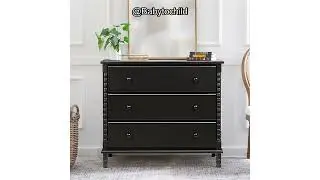 Is the Davinci Jenny Lind Spindle 3-Drawer Dresser in Ebony Worth the Hype? Review.