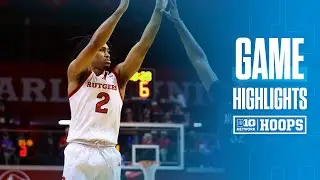 Wagner at Rutgers | Highlights | Big Ten Basketball | 11/06/2024