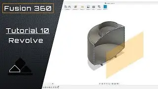 Revolve | Fusion 360 Tutorial 10