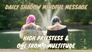 Shadow Message and Meditation - High Priestess and One from a Multitude