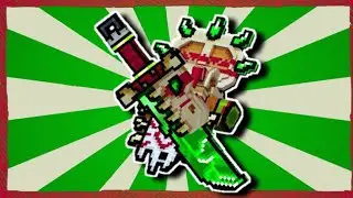 Bone'o'saur Sword Review - Pixel Gun 3D