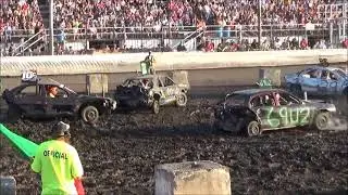 Donnellson, IA Youth Class Compacts Demolition Derby 07-09-22