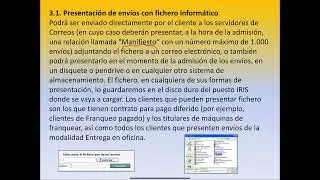 MODULO B 8.3.3 ADMISION DE PAQUETERIA